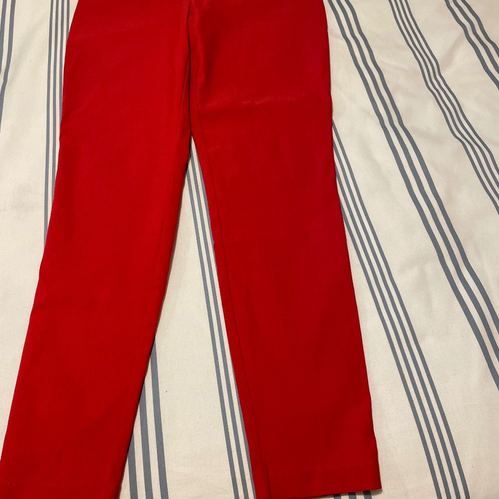 Red pants